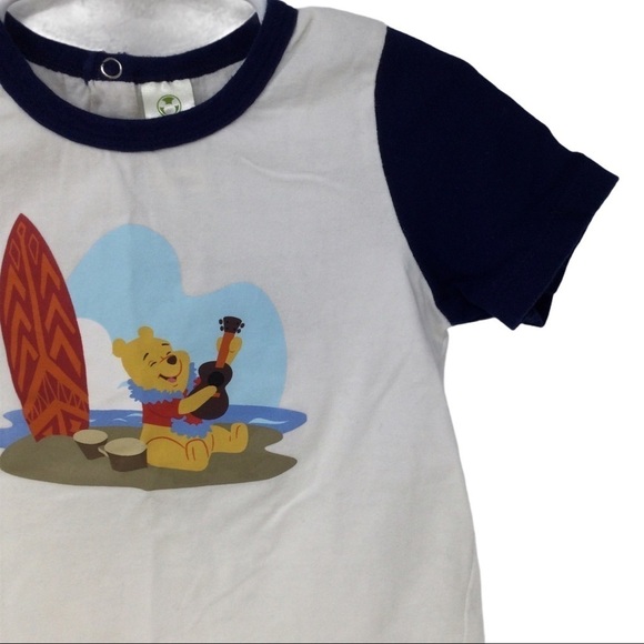 Disney store Winnie the Pooh color block shirt - Picture 3 of 9